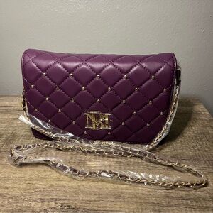 Badgley Mischka Purple Crossbody Bag l New W/ Tags